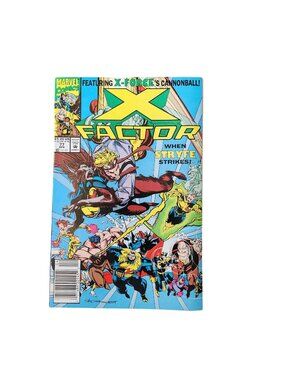 Marvel X Factor #77 1992 Comic Book Collector Bagged Boarded
